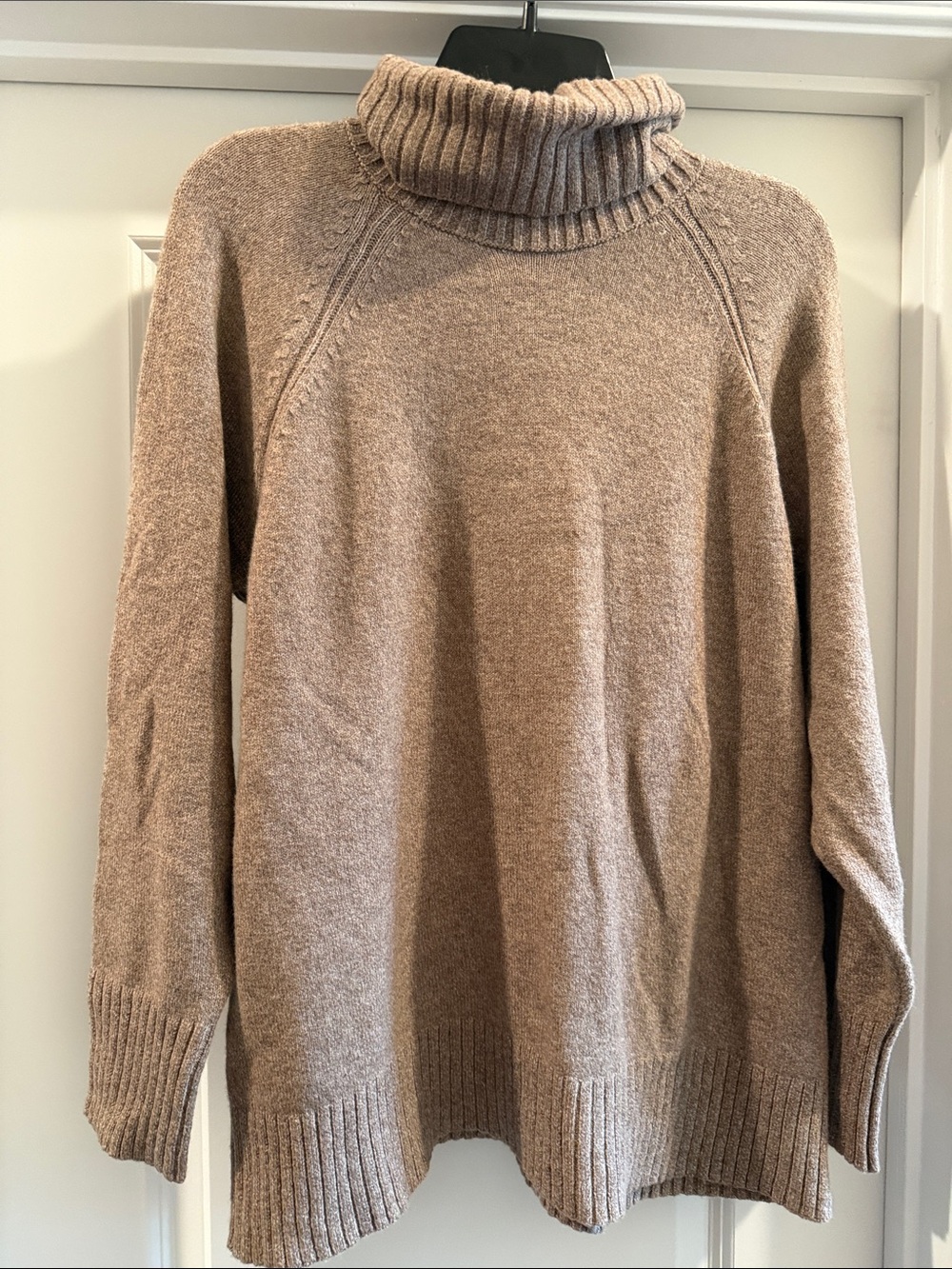 Old Navy womens Turtleneck Sweater in Taupe Brown